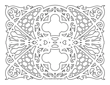 Ornate coloring page