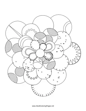 Flower-62 coloring page