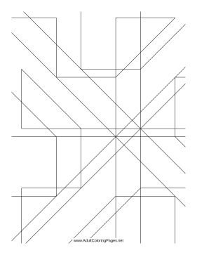 Angles coloring page