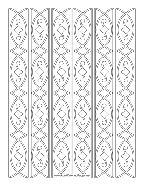 Panes coloring page