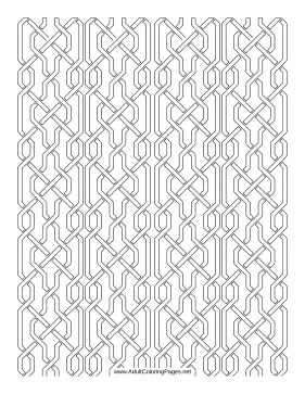 Bent coloring page