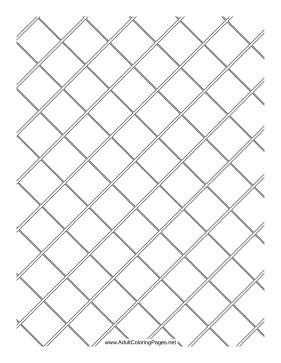 Fenced coloring page