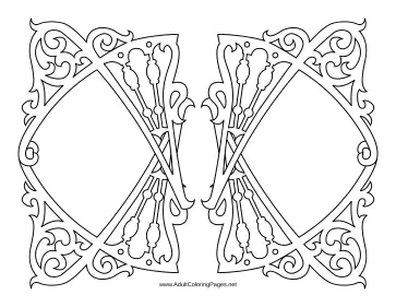 Gates coloring page