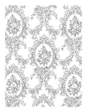Intricacy coloring page