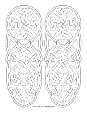 irish coloring page