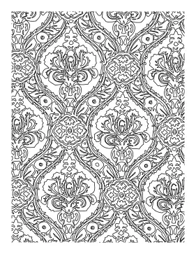 Regal coloring page