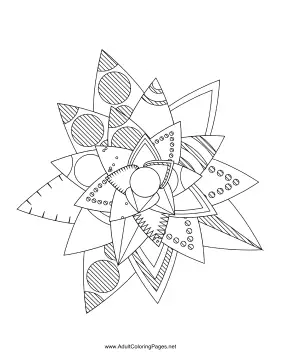 Flower-89 coloring page