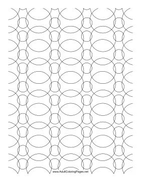 Bubbly coloring page
