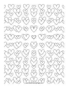 Love Tunnel coloring page