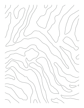 Maze coloring page