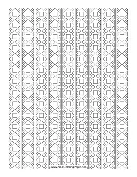 Squares coloring page