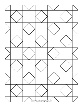 Tiles coloring page