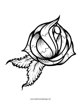 Bud coloring page