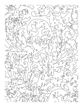 Plant coloring page