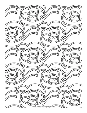 Cloudbanks coloring page