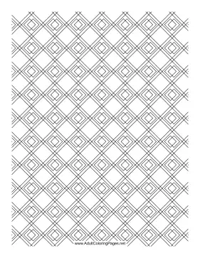 Diamond Tile coloring page