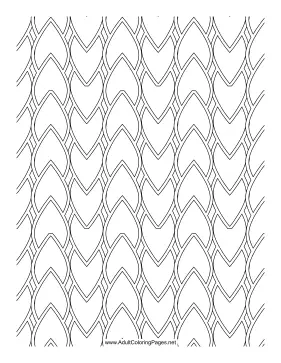 Scales coloring page