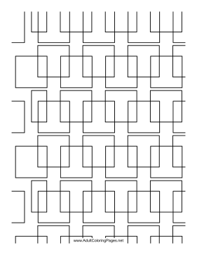 Square Set coloring page