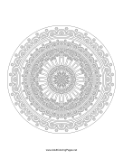 Detailed Mandala
