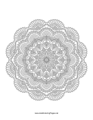 Fan Mandala