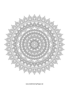 Indonesian Mandala