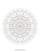 Leaf Mandala